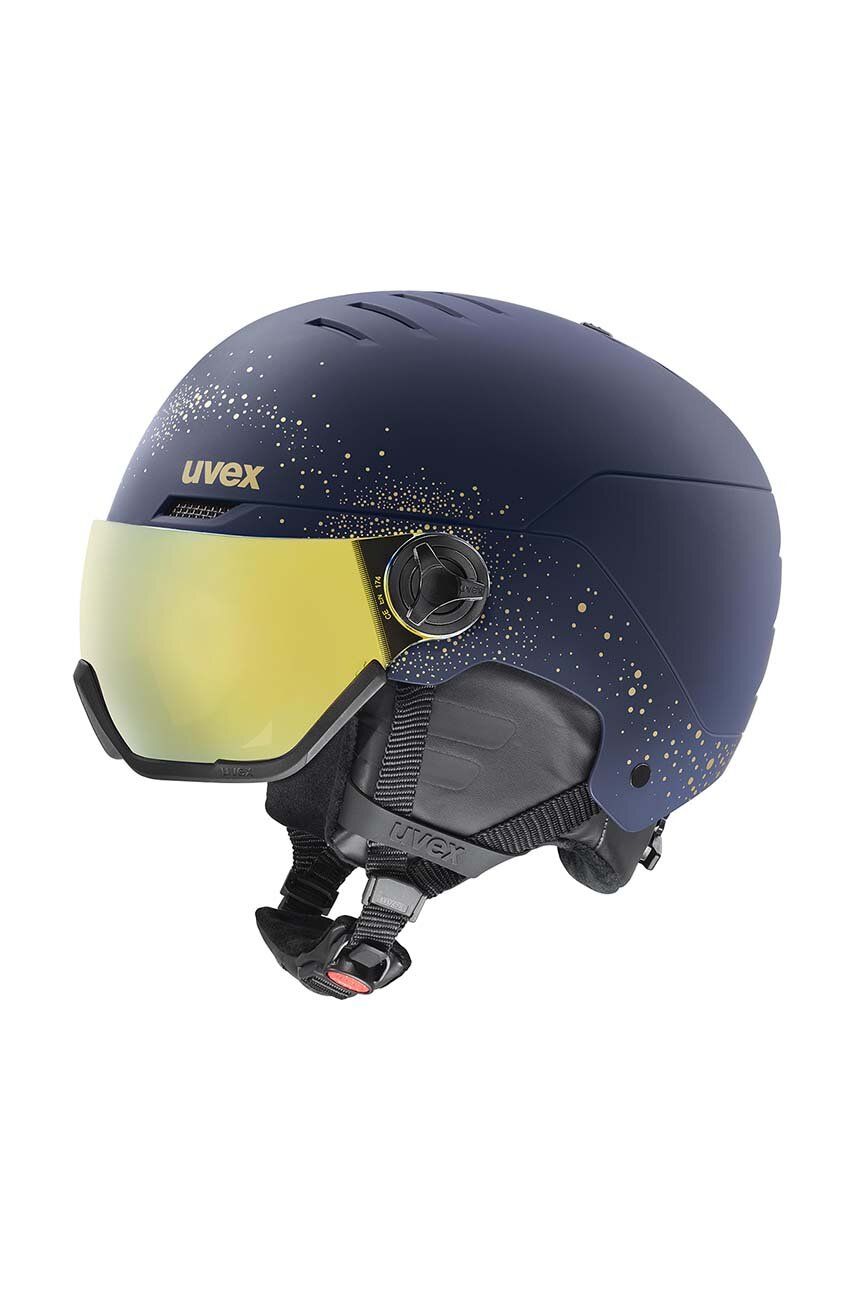 Гірськолижний шолом Wanted Visor WE колір синій 4