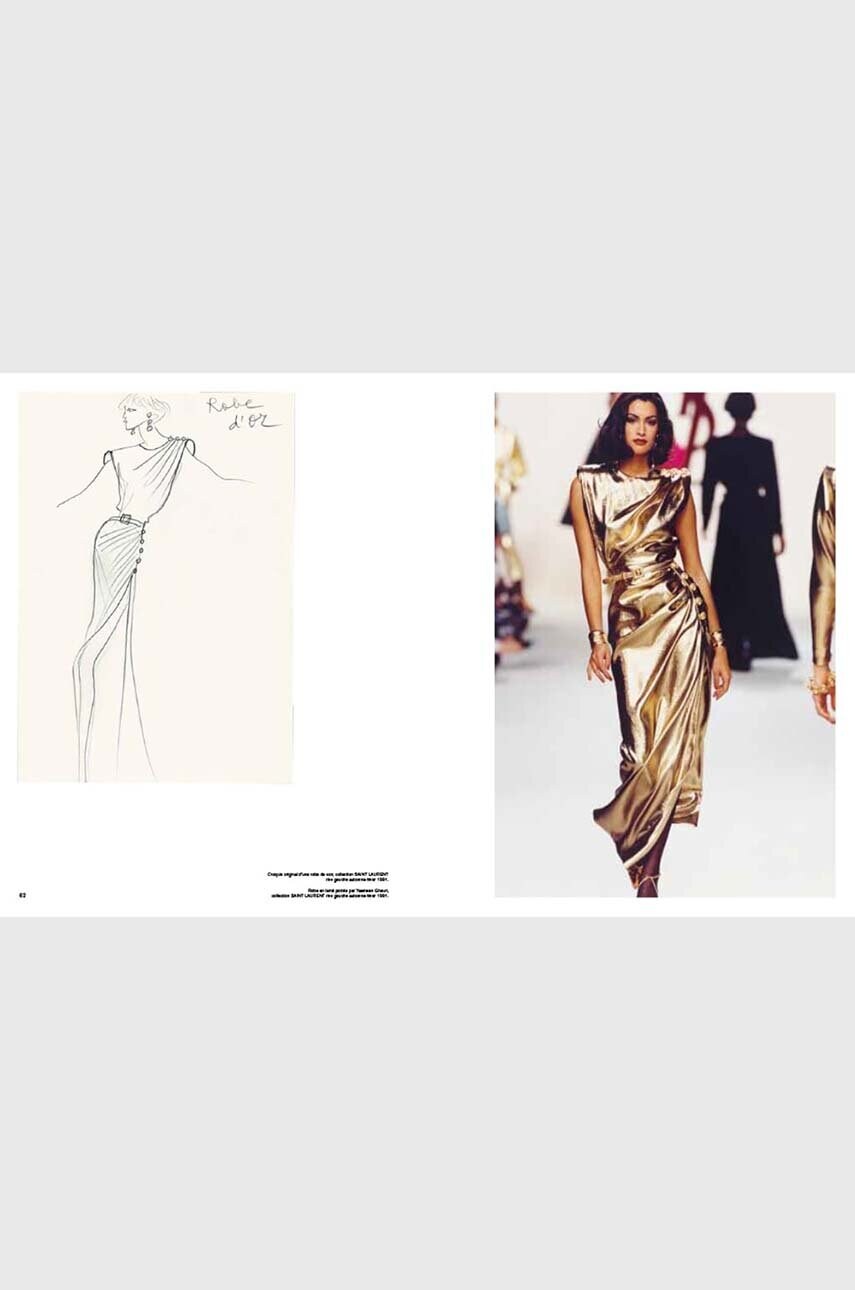 Книга QeeBoo Yves Saint Laurent: Gold by Yvane Jacob, English 1