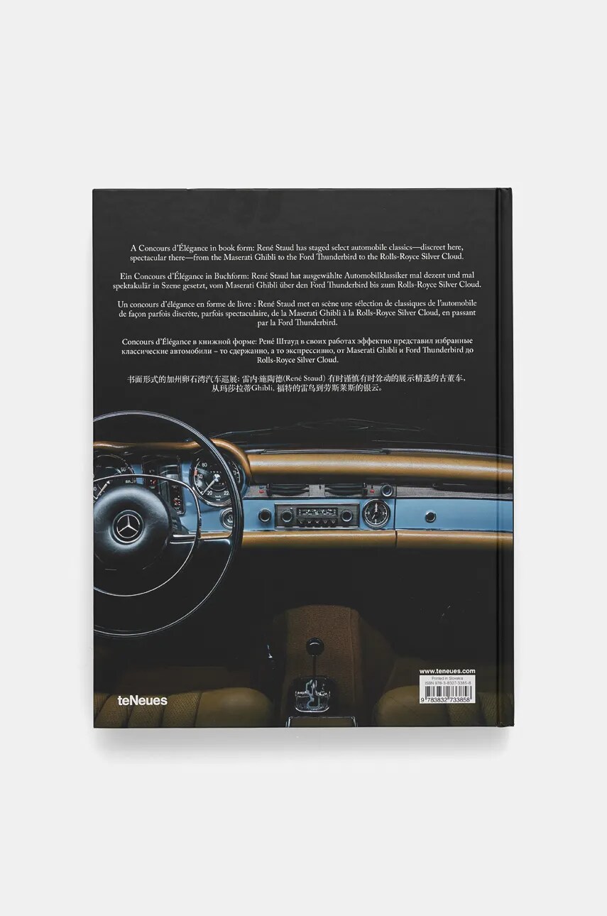 Книга home & lifestyle Classic Cars Book by Rene Staud, English колір чорний 1