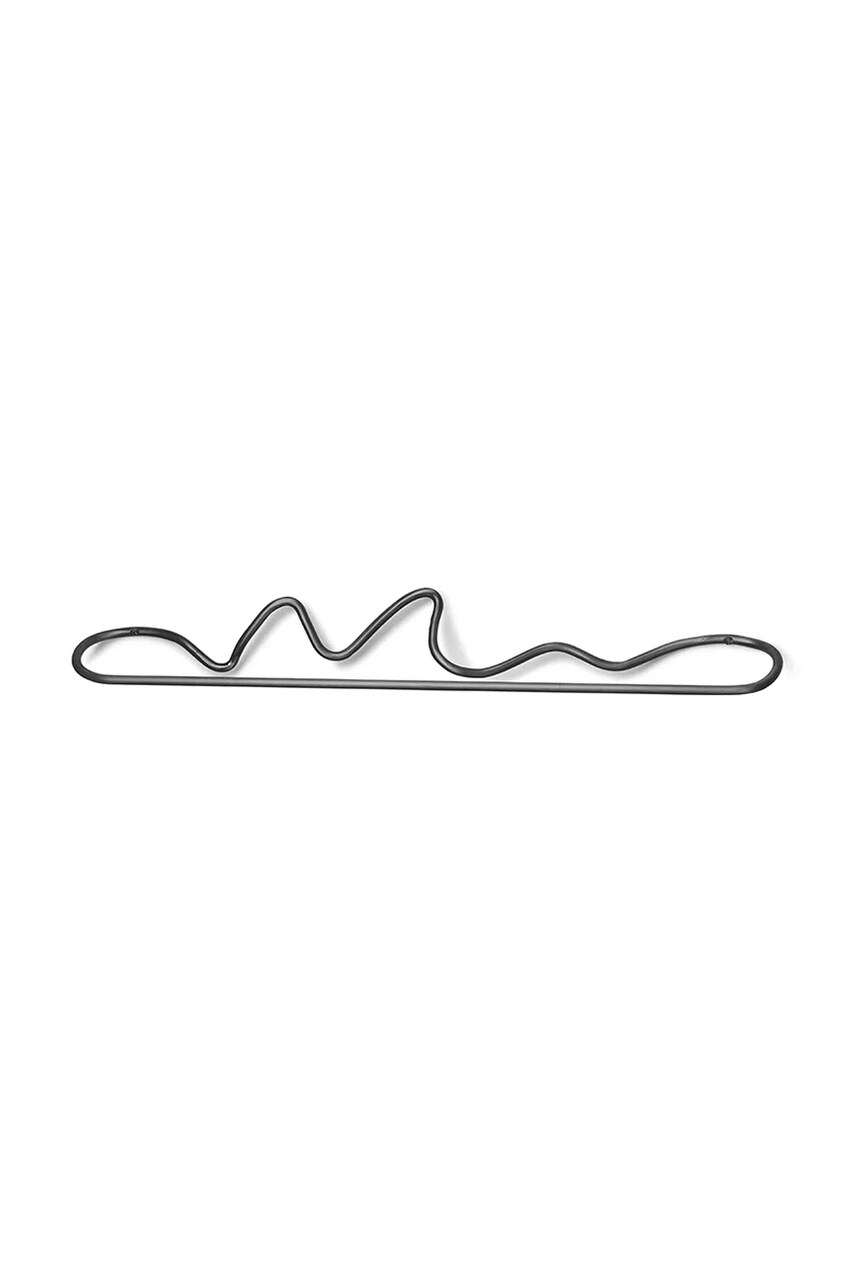 Вішалка для рушників ferm LIVING Curvature колір чорний 2