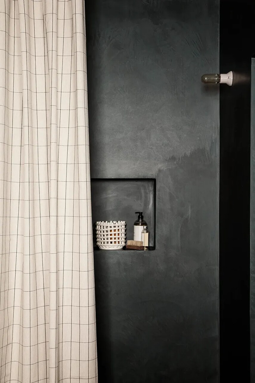 Шторка для душу ferm LIVING Chambray колір бежевий 0