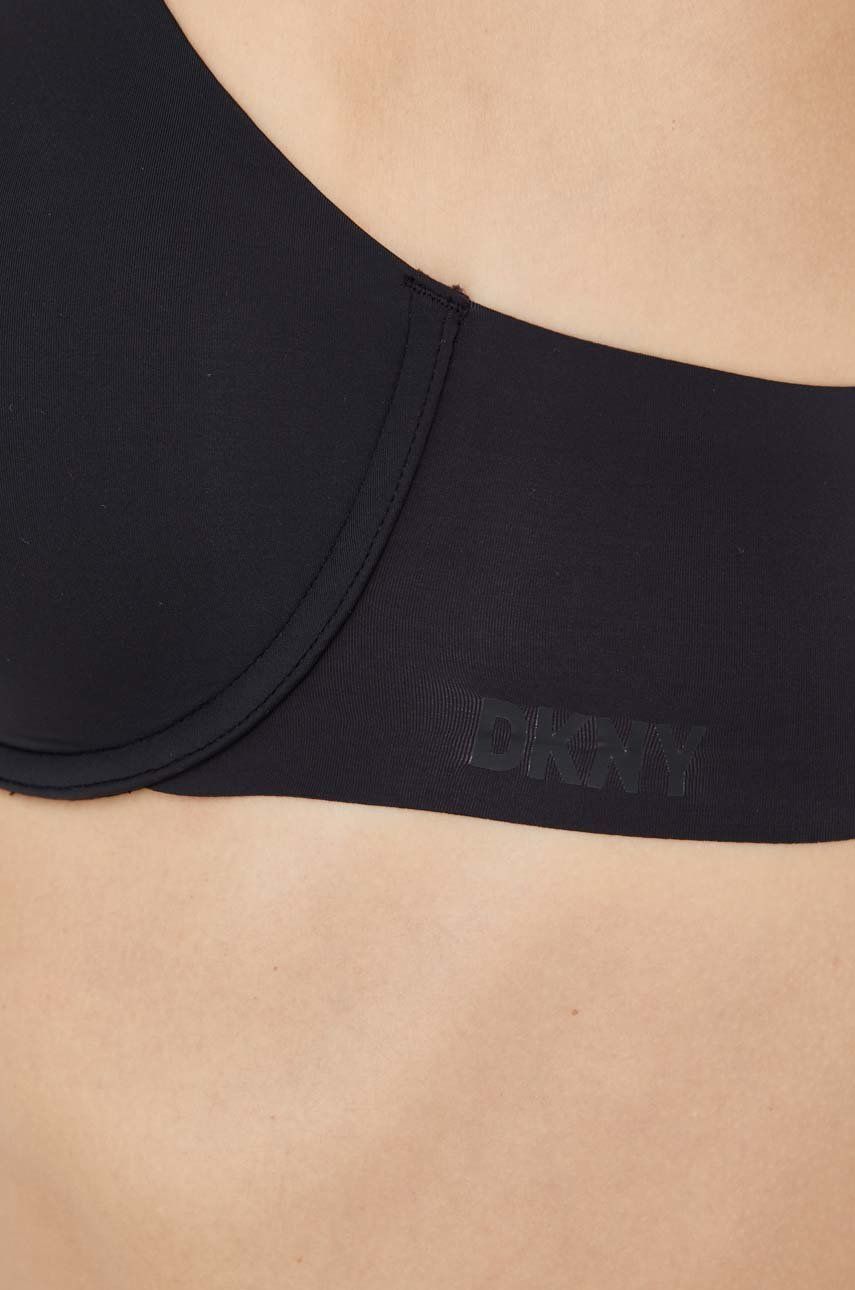 Бюстгальтер Dkny колір чорний однотонний 2