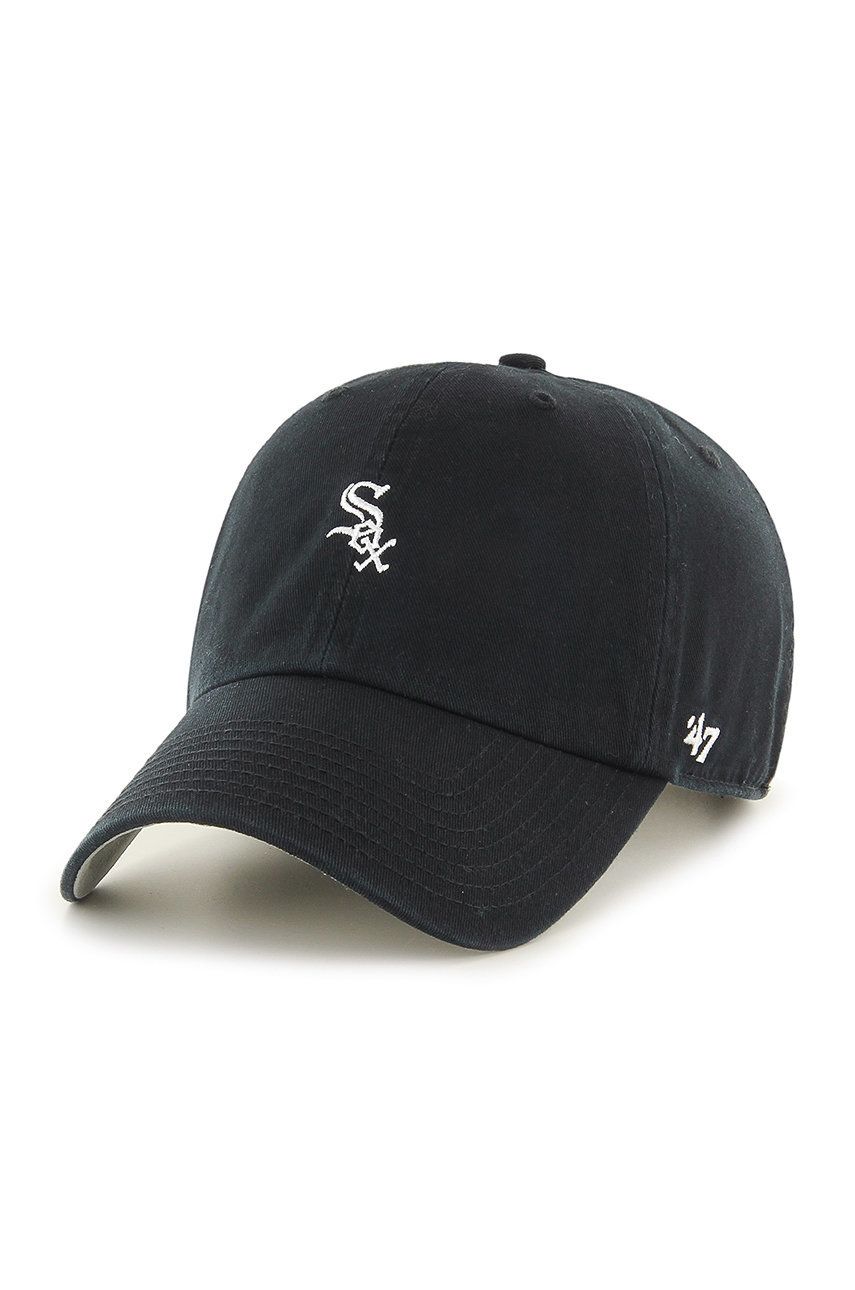 Кепка Chicago White Sox колір чорний з аплікацією 1
