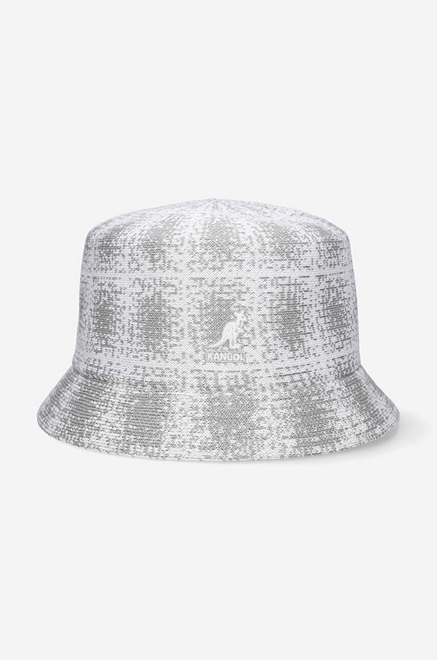 Капелюх Grounge Plaid Bin колір сірий K3548.GREY-GREY/WHT 1