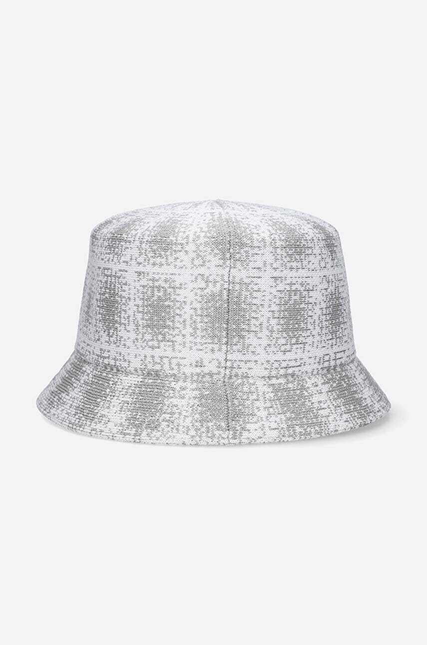 Капелюх Grounge Plaid Bin колір сірий K3548.GREY-GREY/WHT 0