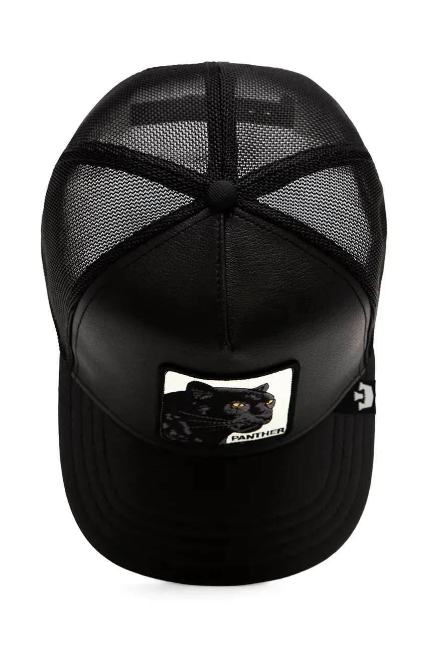 Кепка Shleather Panther колір чорний з аплікацією 101-1828 3