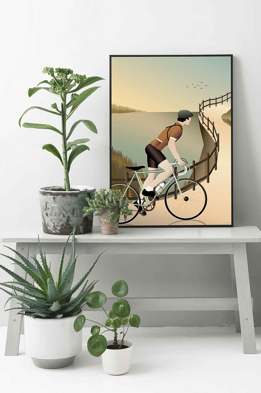 Плакат Cycling The Hulls 50x70 cm 0