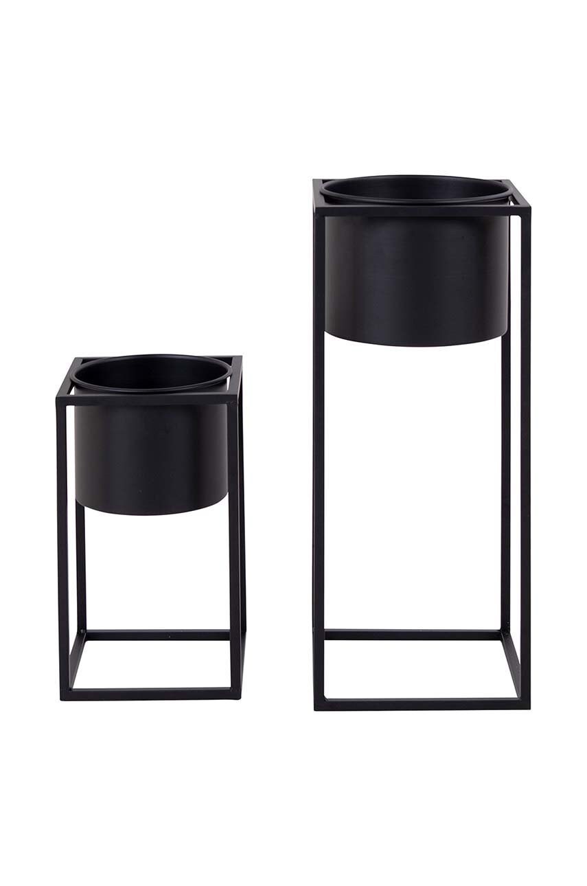 Набір квіткових горщиків зі стелажем Marla 2-pack 5