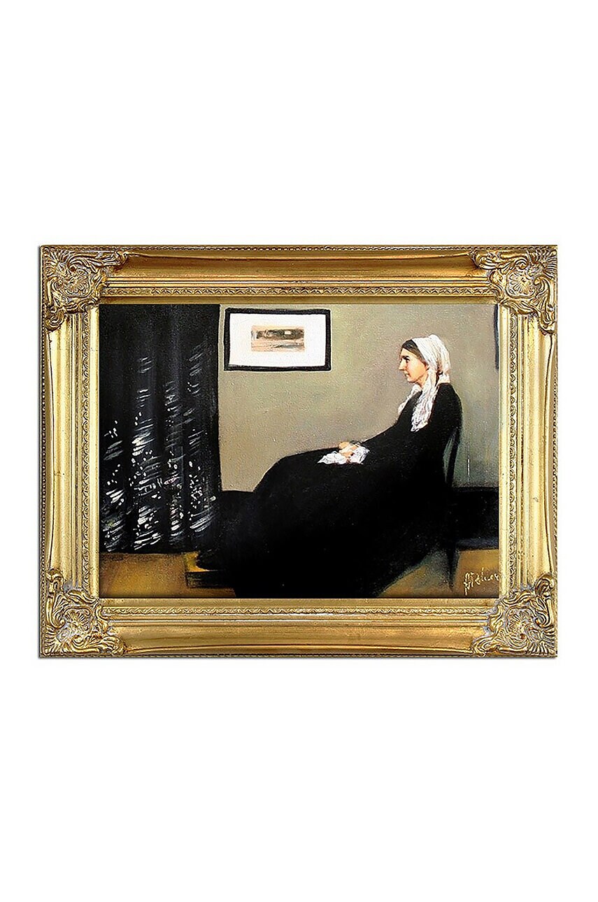 Репродукція, написана маслом, в рамці James McNeill Whistler, Matka Whistlera 40 x 50 cm