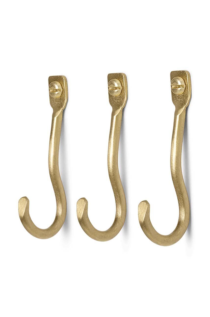 Настінна вішалка ferm LIVING Curvature 3-pack 1