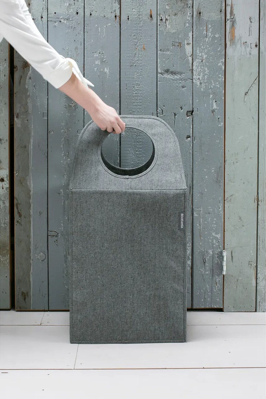 Кошик для білизни 55 L колір сірий 2