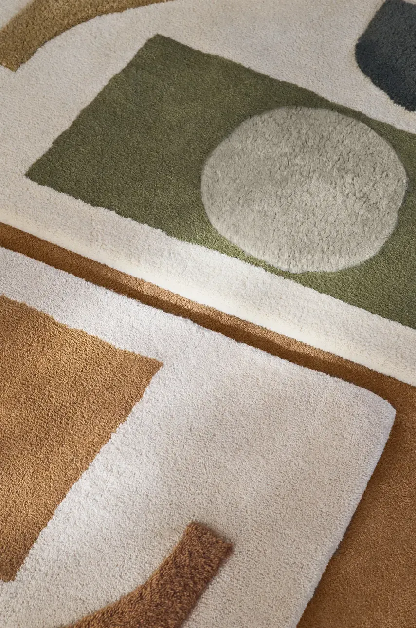 Вовняний килимок ferm LIVING Bloco 2