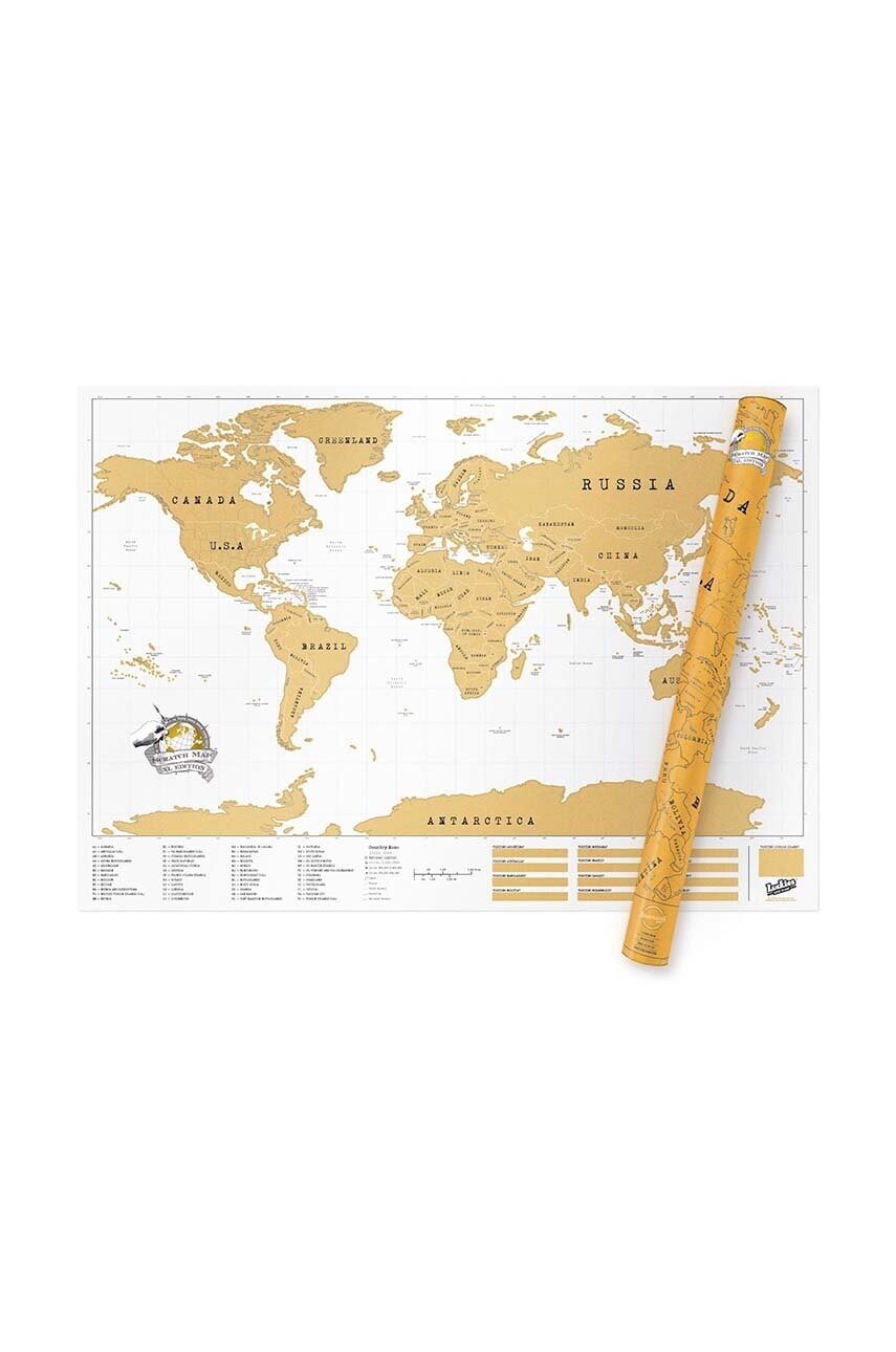 Скретч-карта Scratch Map® - Original 3