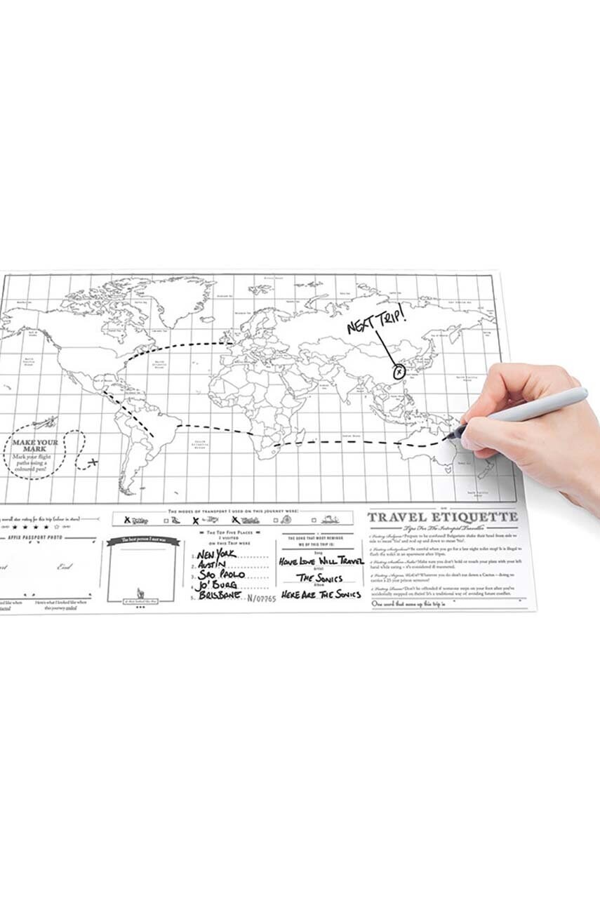 Скретч-карта Scratch Map® Travel Edition 2