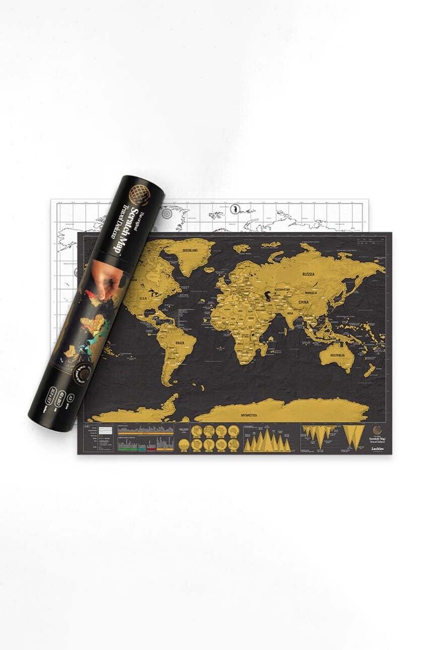 Скретч-карта Scratch Map® Travel Deluxe 2