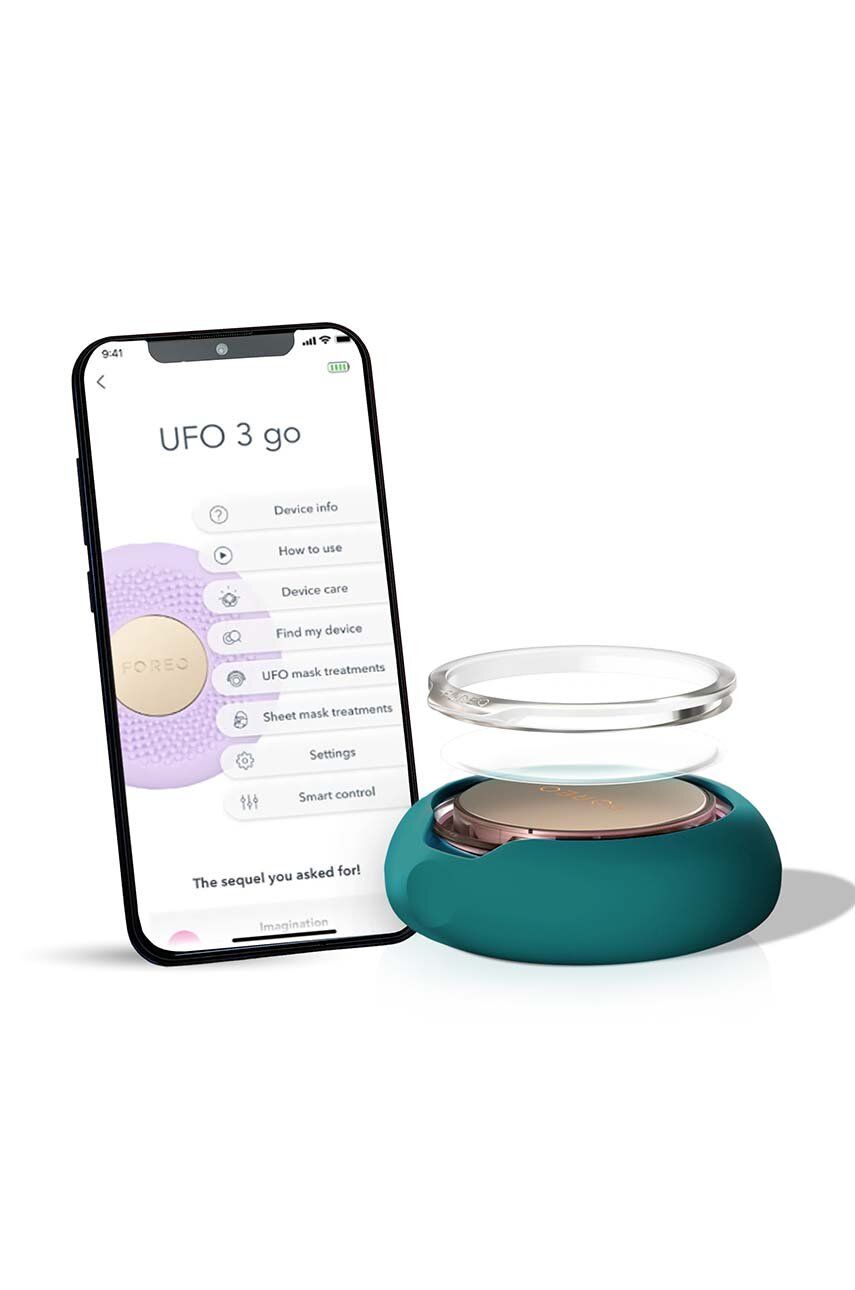 Пристрій для нанесення маски та світлотерапії UFO™ 3 go 2