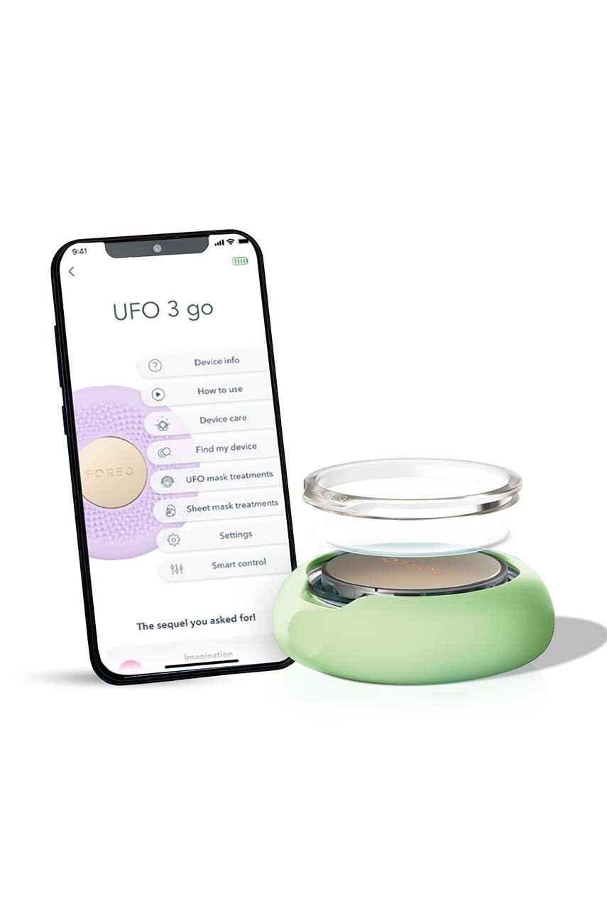 Пристрій для нанесення маски та світлотерапії UFO™ 3 go 2
