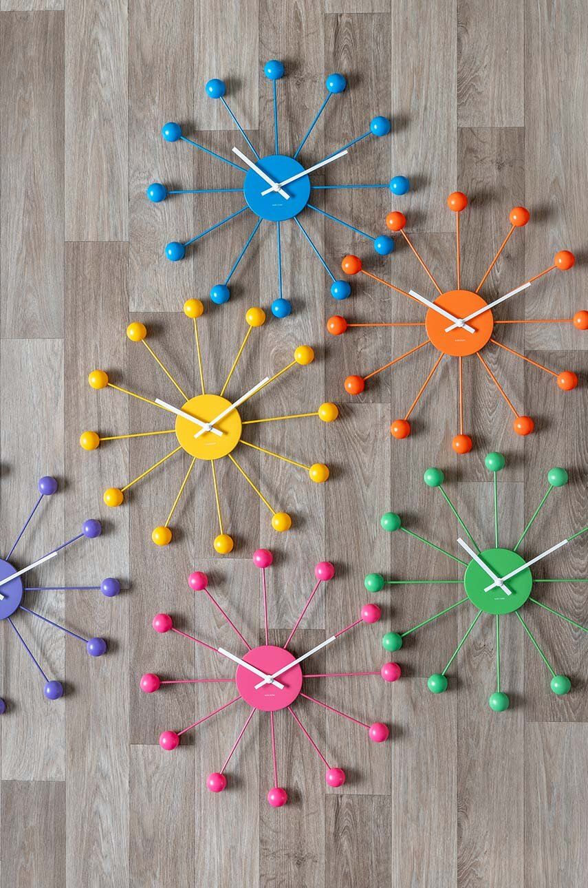 Настінний годинник Funky Spider 4