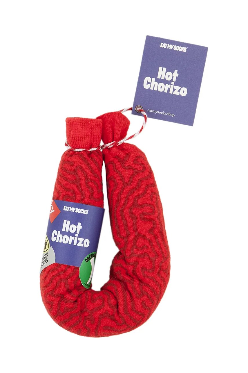 Шкарпетки Hot Chorizo колір червоний 6