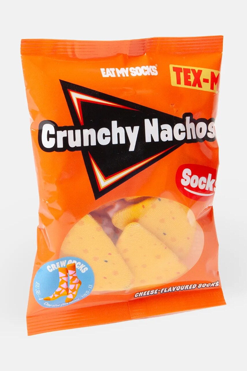 Шкарпетки Crunchy Nachos колір помаранчевий 5