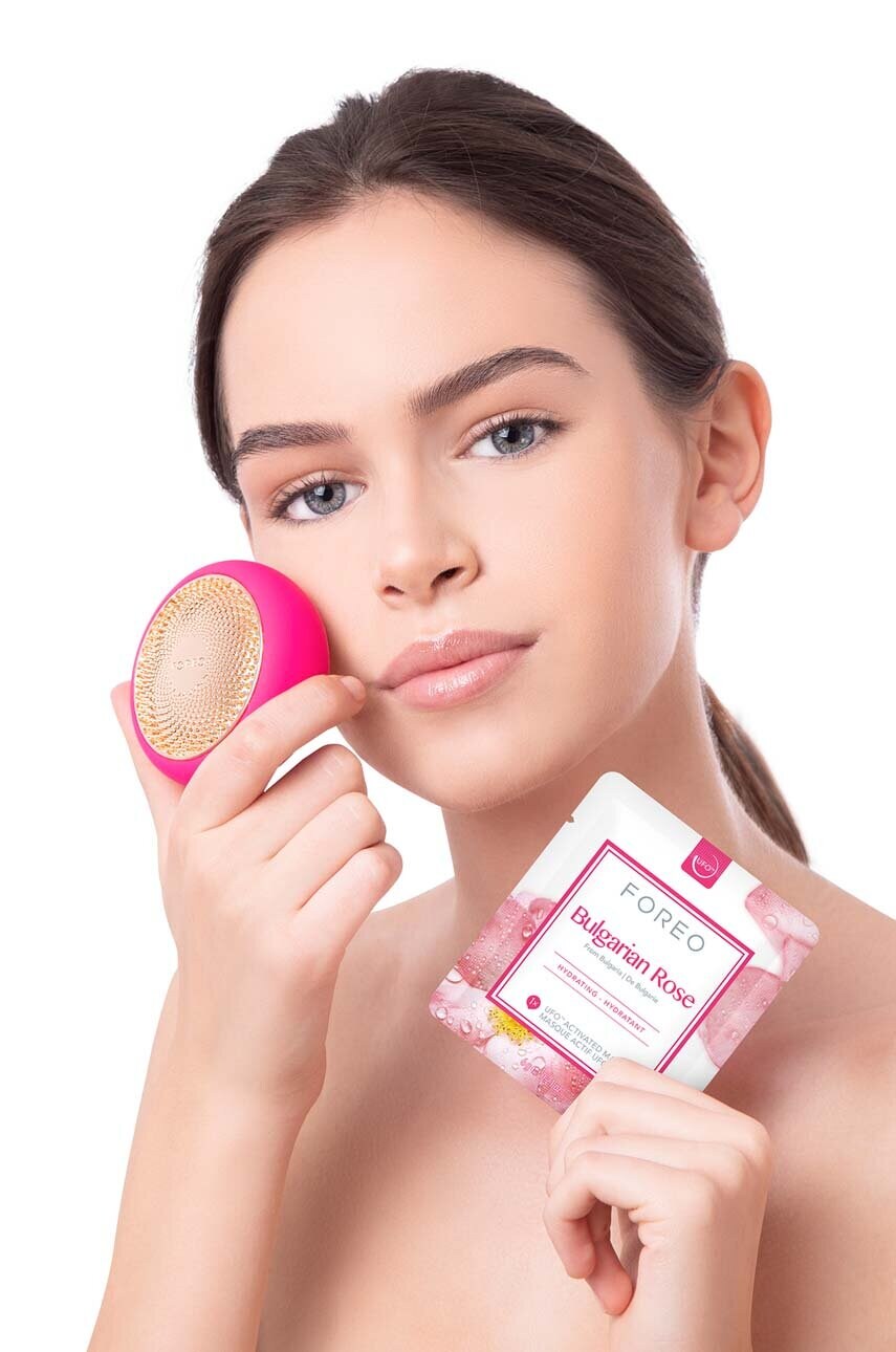Активована зволожуюча маска для тьмяної шкіри ufo Bulgarian Rose 6-pack 1