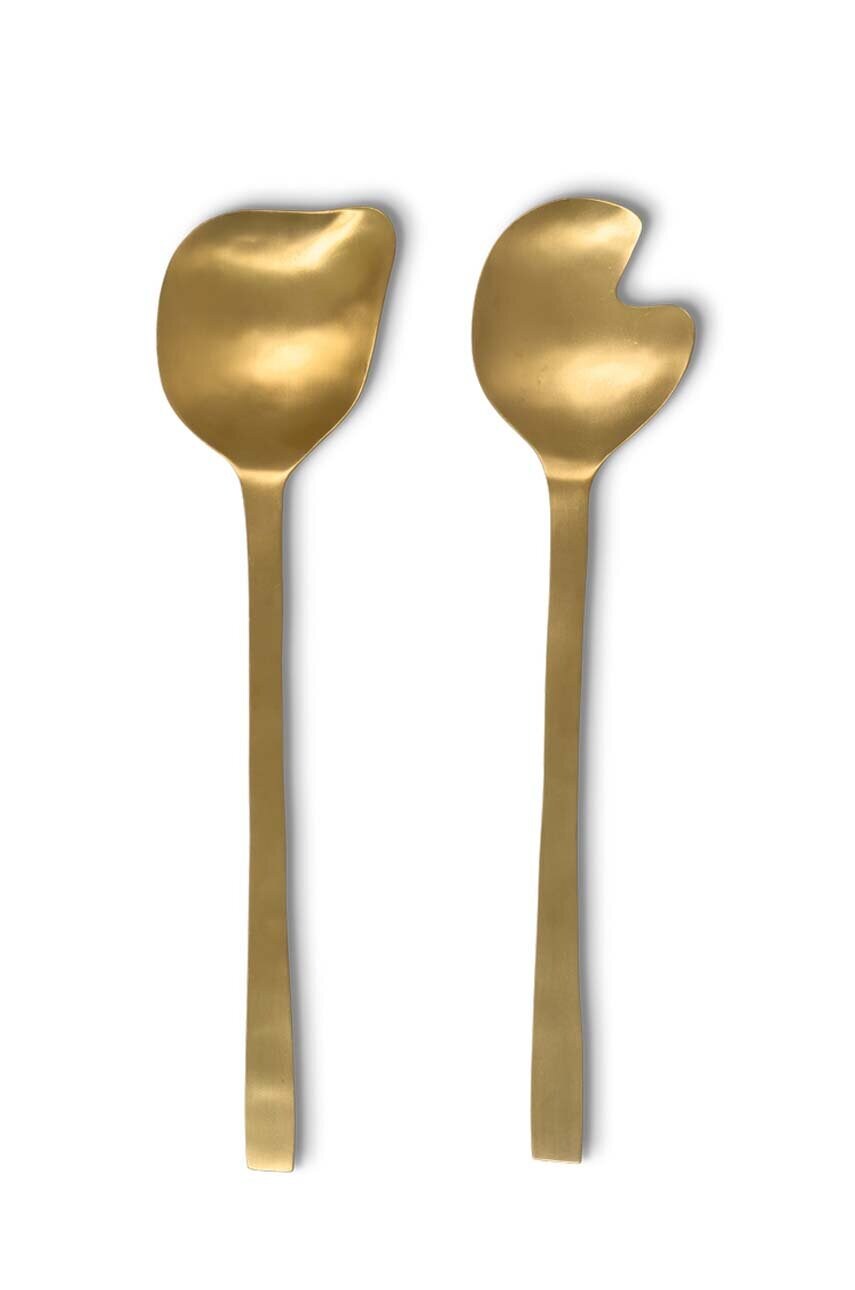 Салатні ложки Gold 2-pack 1