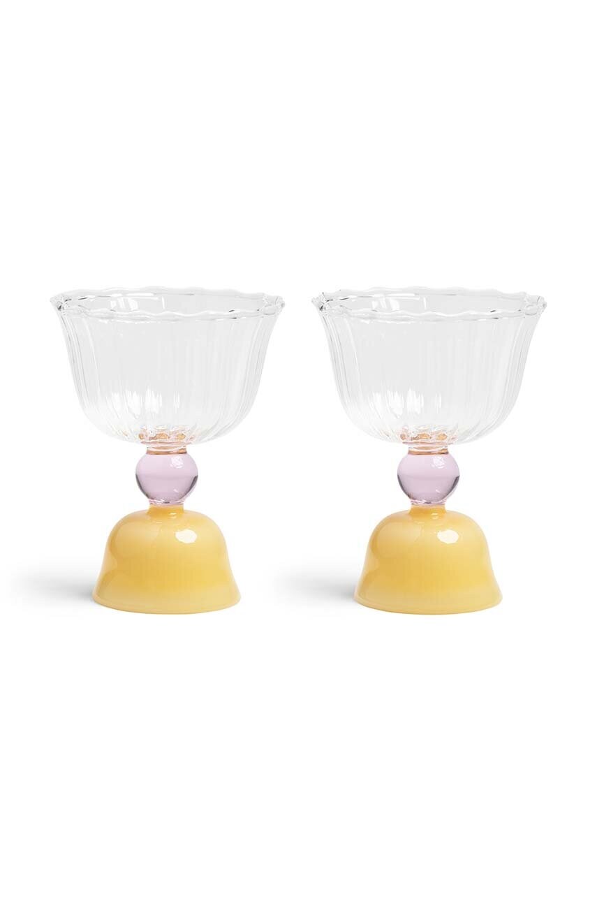 Набір келихів Glass Tulip Caramel 2-pack 5
