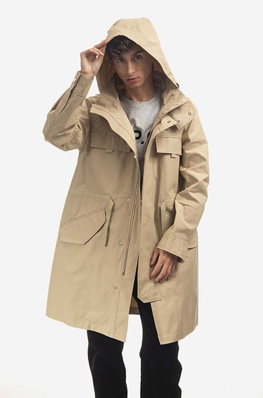 Парка Parka Yael чоловіча колір бежевий перехідна COEGJ.H30178-BEIGE 4