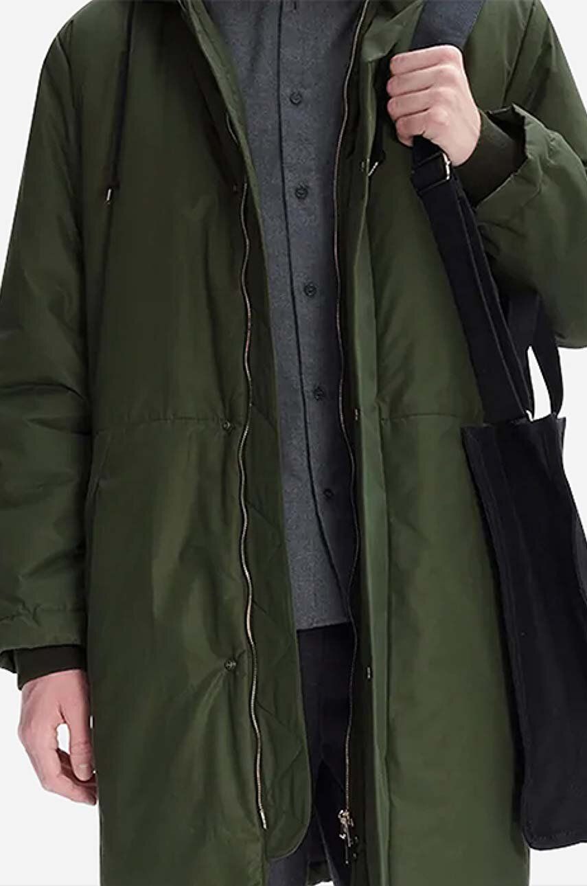 Куртка Parka Hector чоловіча колір зелений перехідна COEZV.H30179-MILITARYKH 4