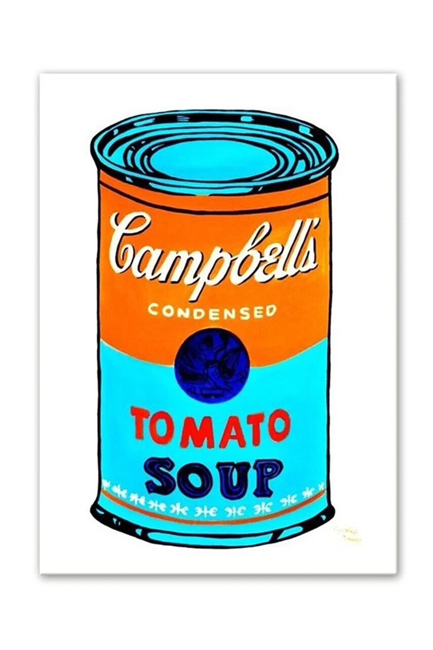 Репродукція, написана маслом home & lifestyle Campbell's Tomato Soup, Andy Warhol