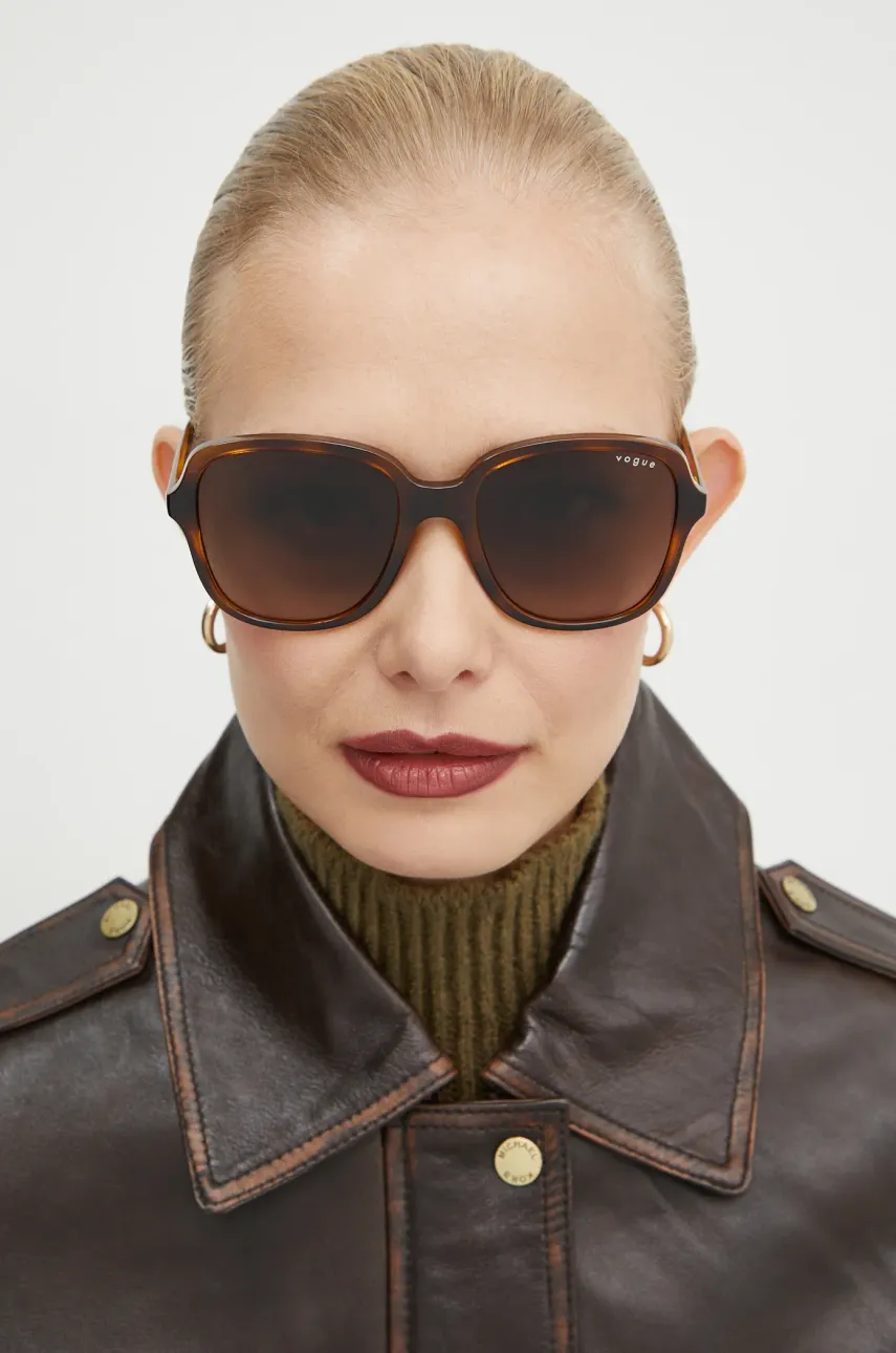Сонцезахисні окуляри VOGUE жіночі колір чорний 0VO5601S 8