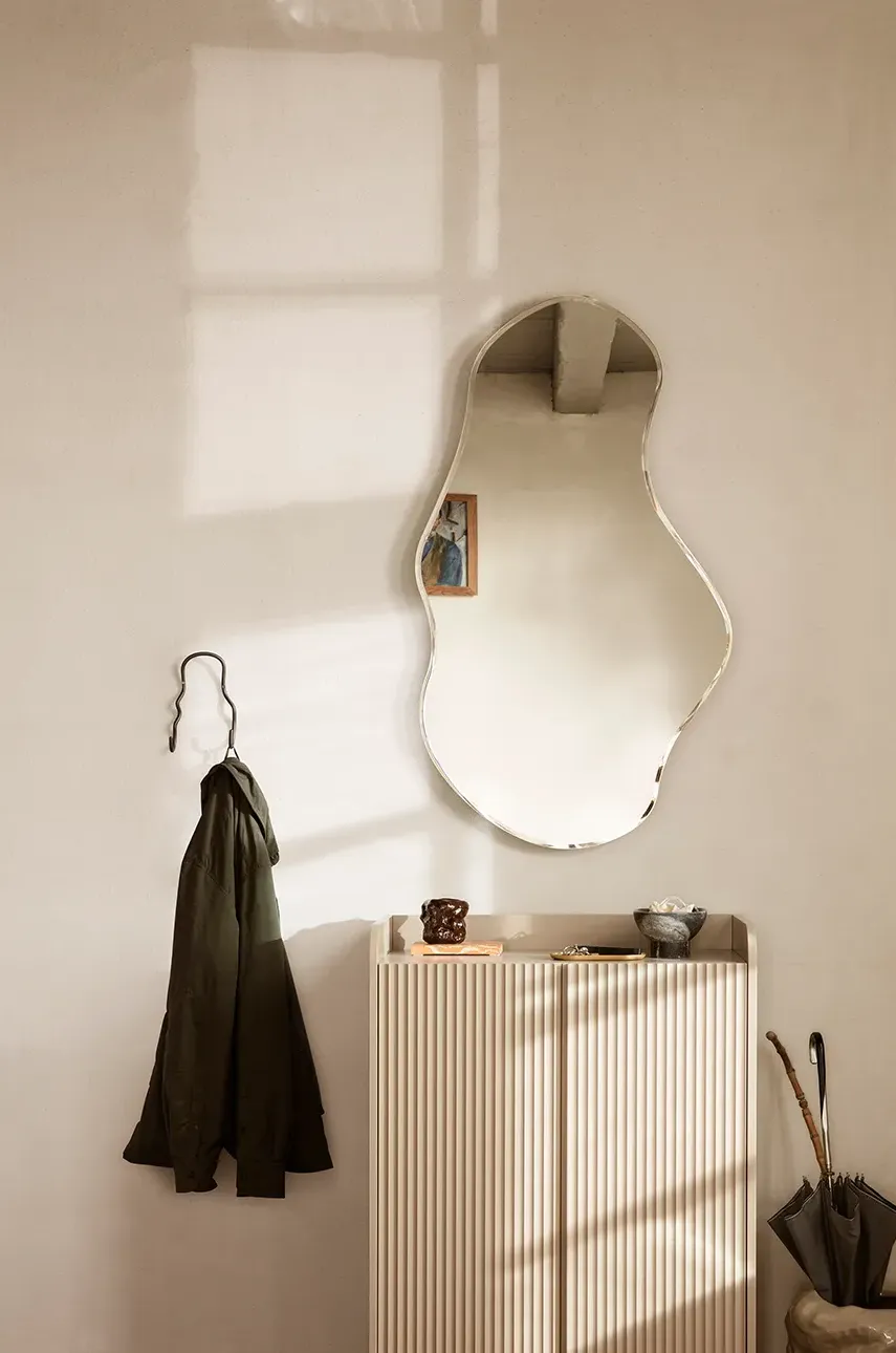 Настінна вішалка ferm LIVING Curvature колір чорний 0