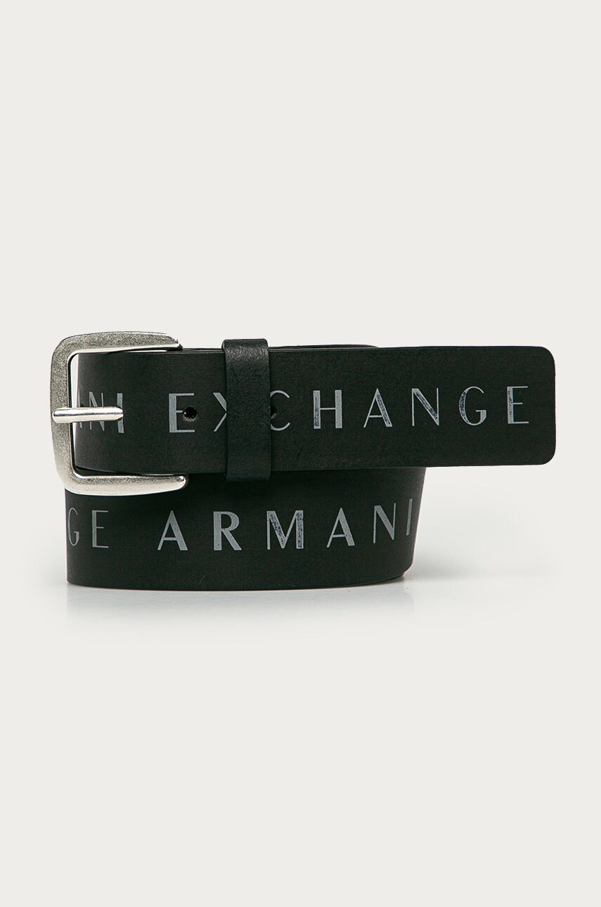 Armani Exchange - Шкіряний ремінь 1