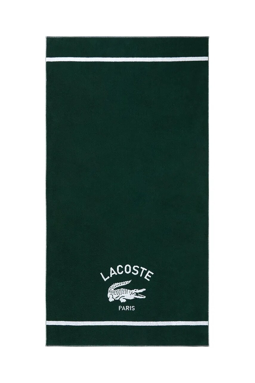 Бавовняний пляжний рушник LORIGINE Vert 90 x 160 cm колір зелений 2