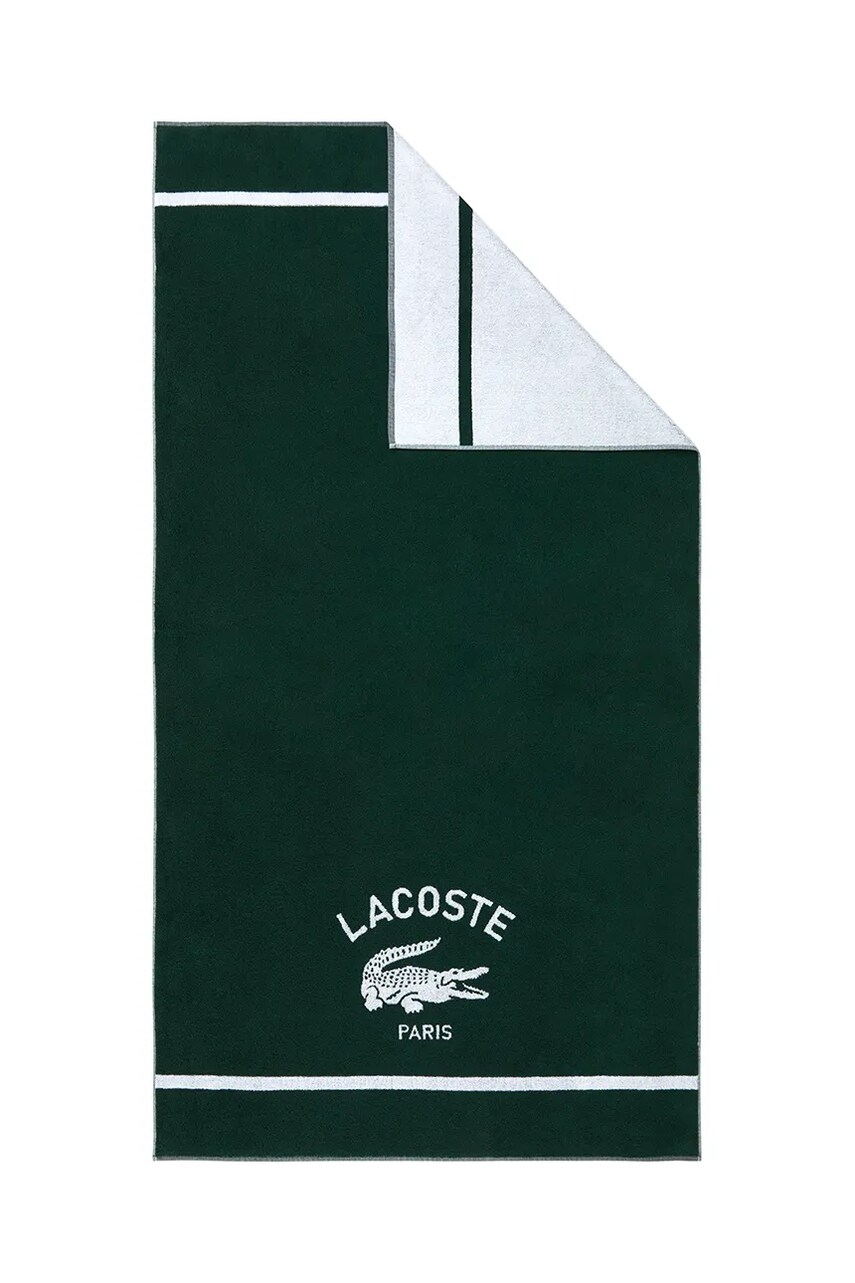 Бавовняний пляжний рушник LORIGINE Vert 90 x 160 cm колір зелений 0