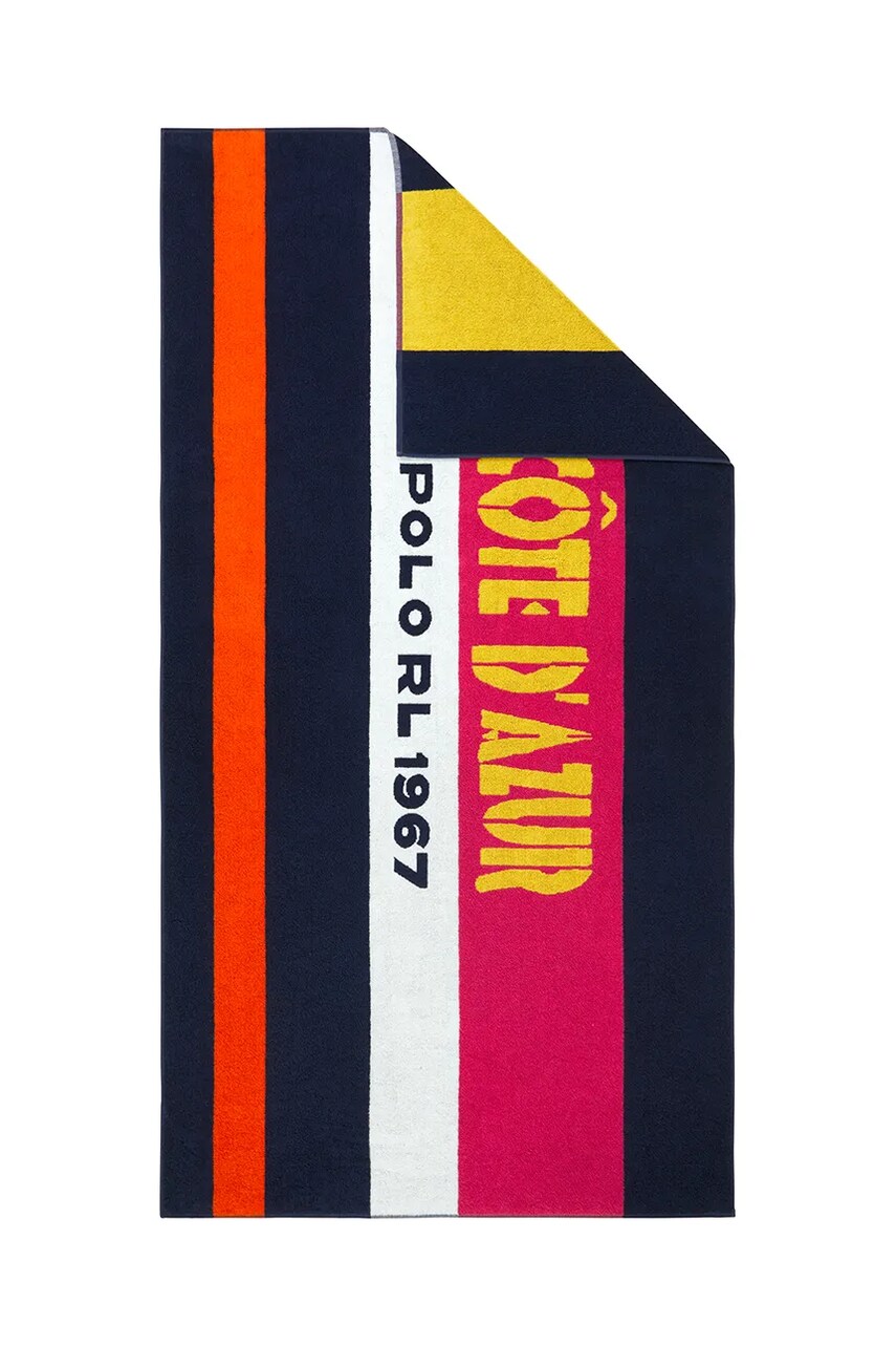 Бавовняний пляжний рушник BARGO Navy 90 x 170 cm 0