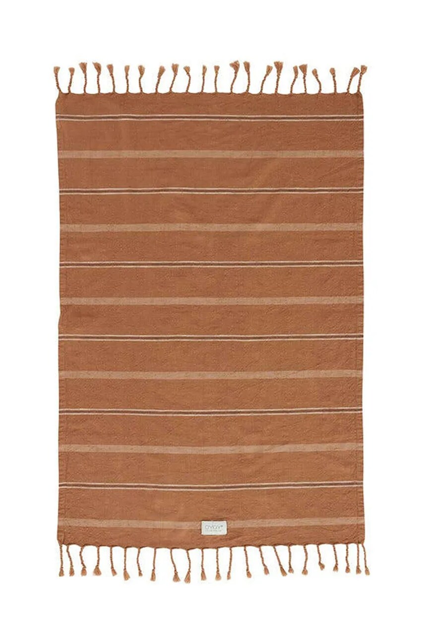 Бавовняний рушник 100 x 67 cm колір коричневий 2