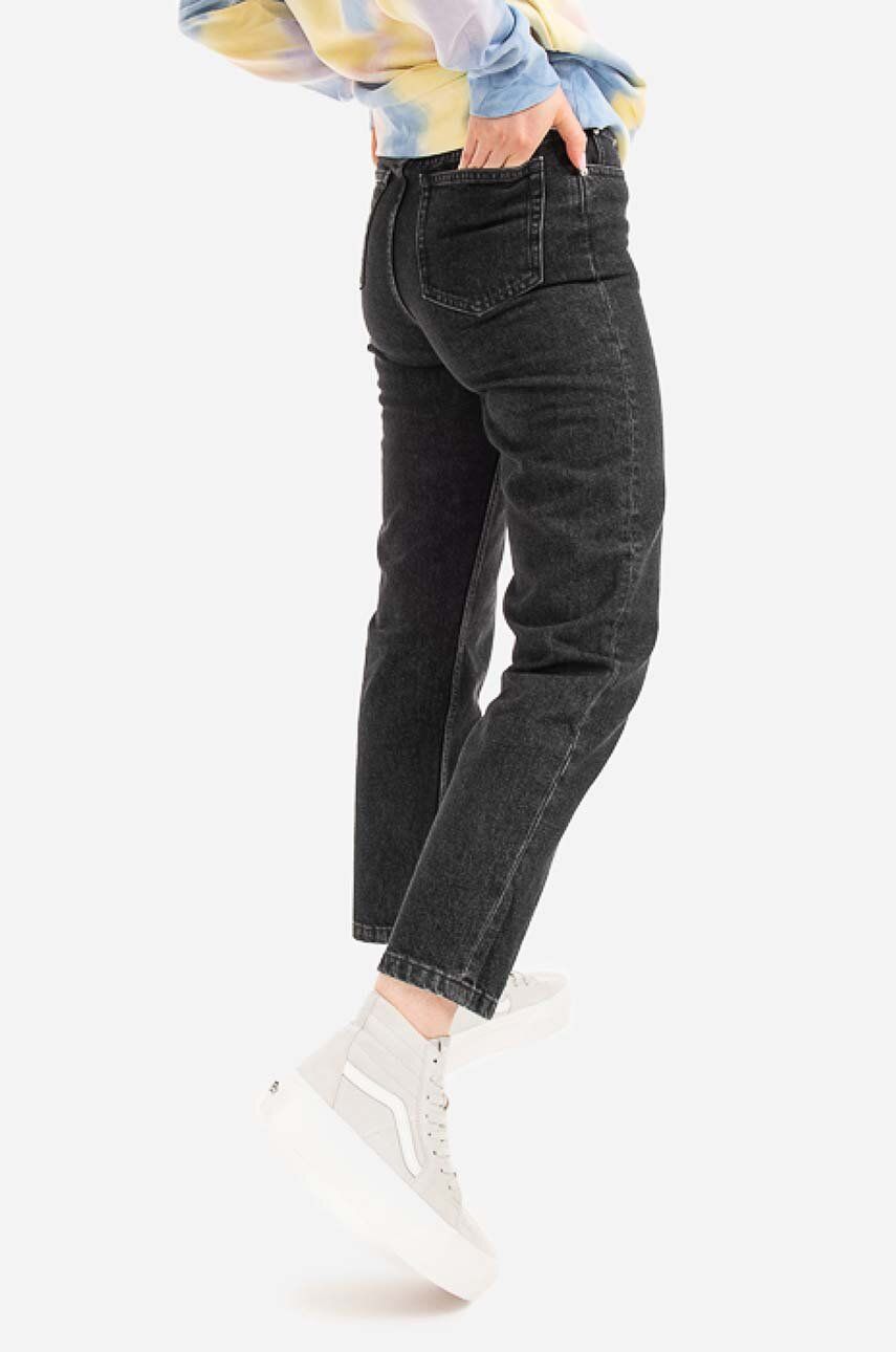Бавовняні джинси Martin F висока посадка COETA.F09122-BLACK 1