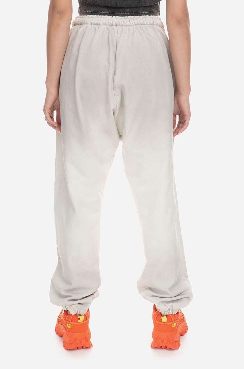 Спортивні штани Guess колір білий однотонні Spodnie GUESS USA Gusa Washed Terry Sweatpant M2BQ10KBB40 G1CG 2
