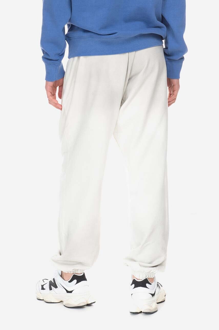 Спортивні штани Guess колір білий однотонні Spodnie GUESS USA Gusa Washed Terry Sweatpant M2BQ10KBB40 G1CG 3