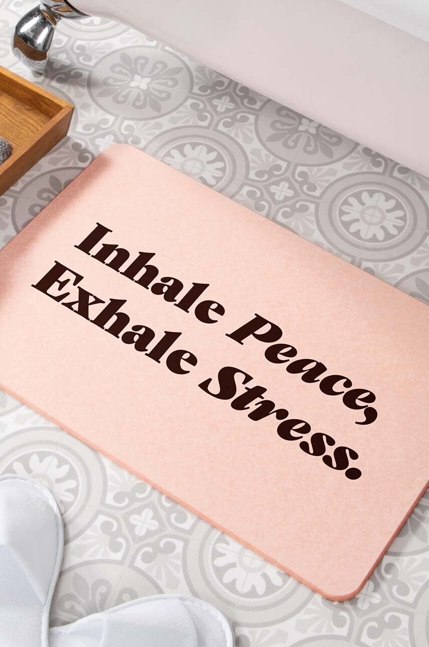 Килимок для ванної Inhale Peace Exhale 0