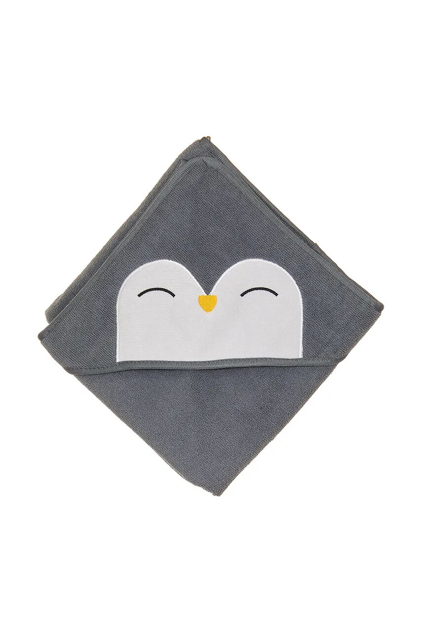 Дитячий рушник з капюшоном Downtime Penguin Hooded Towel 1