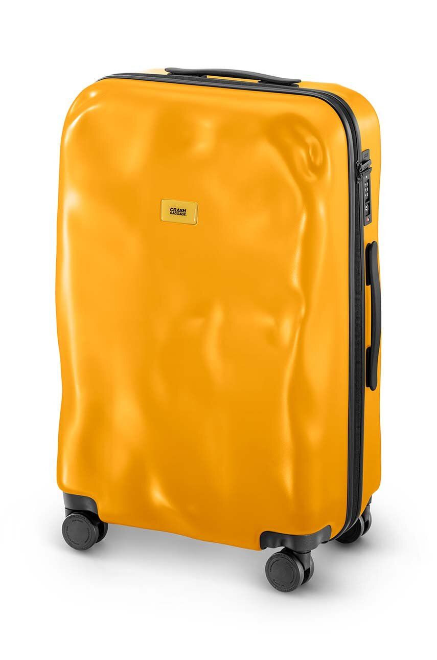 Валіза ICON Medium Size 68x45x26 см колір жовтий 0