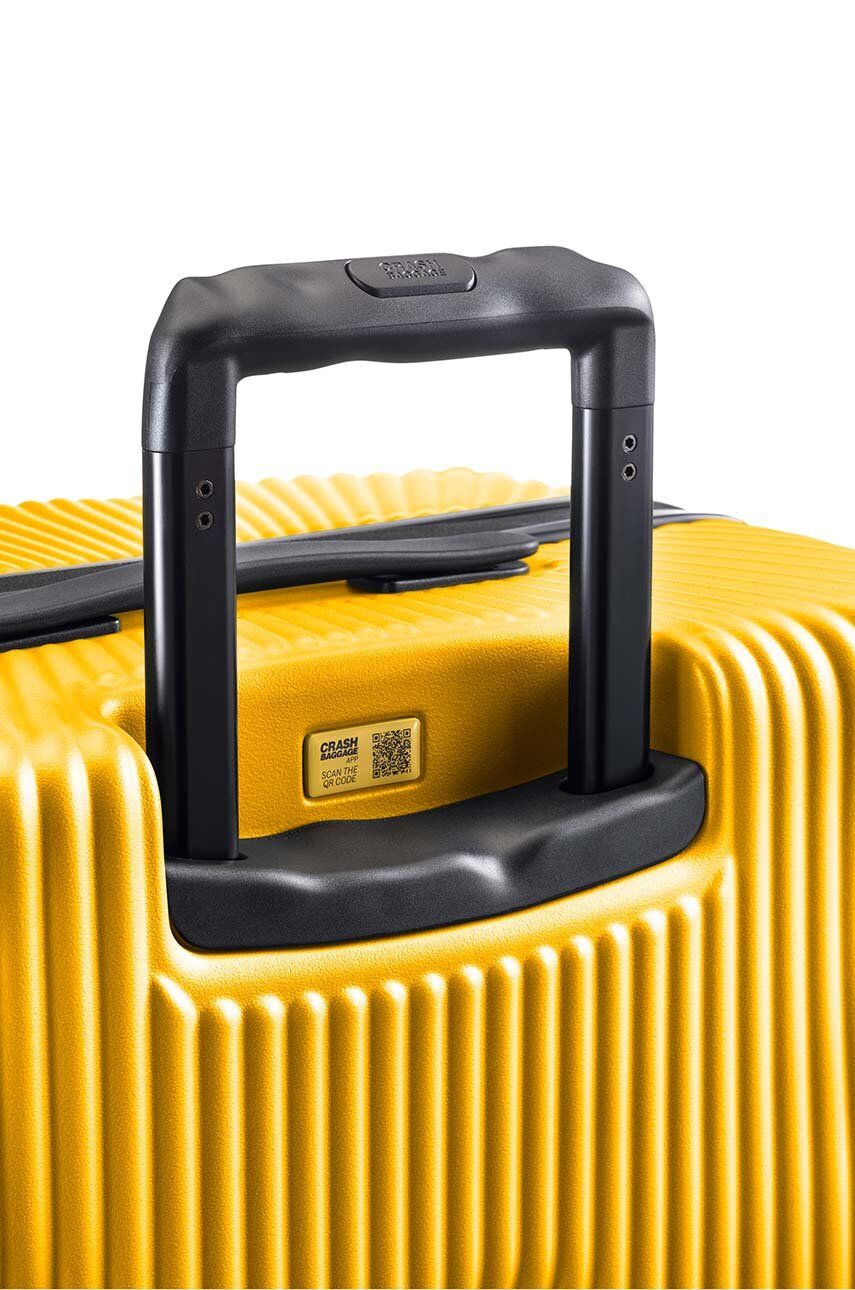 Валіза STRIPE 55x36x20 см колір чорний 5