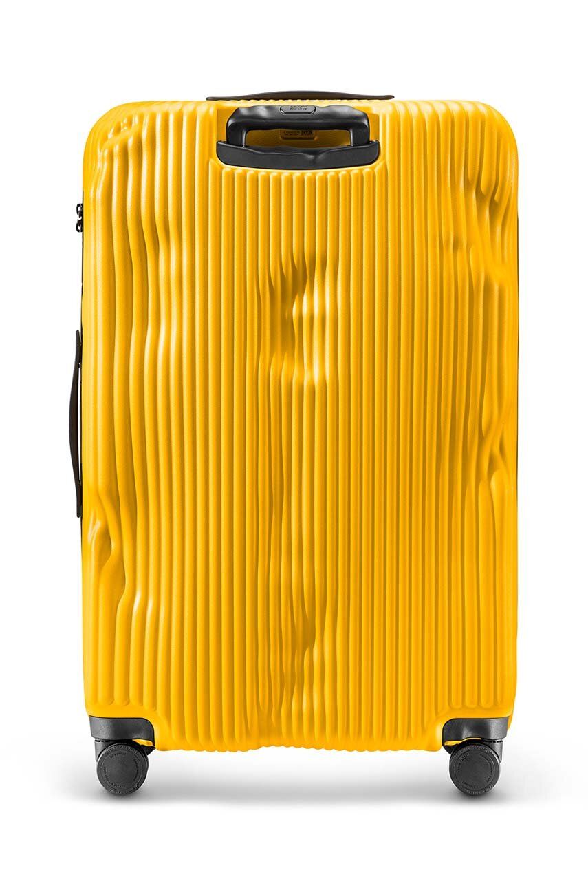 Валіза STRIPE Large Size 77x50x30 см колір жовтий 1
