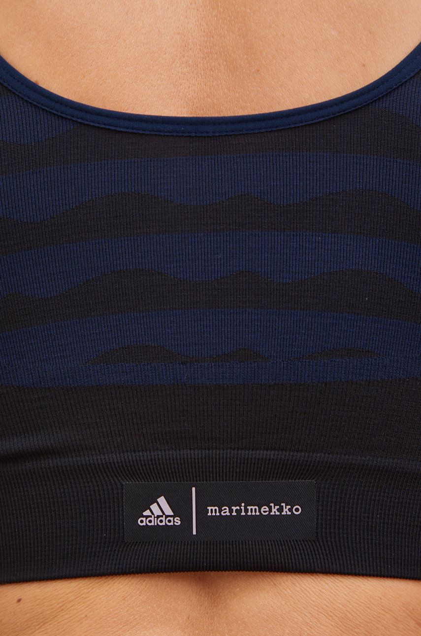 Спортивний бюстгальтер Marimekko колір синій візерунок 3