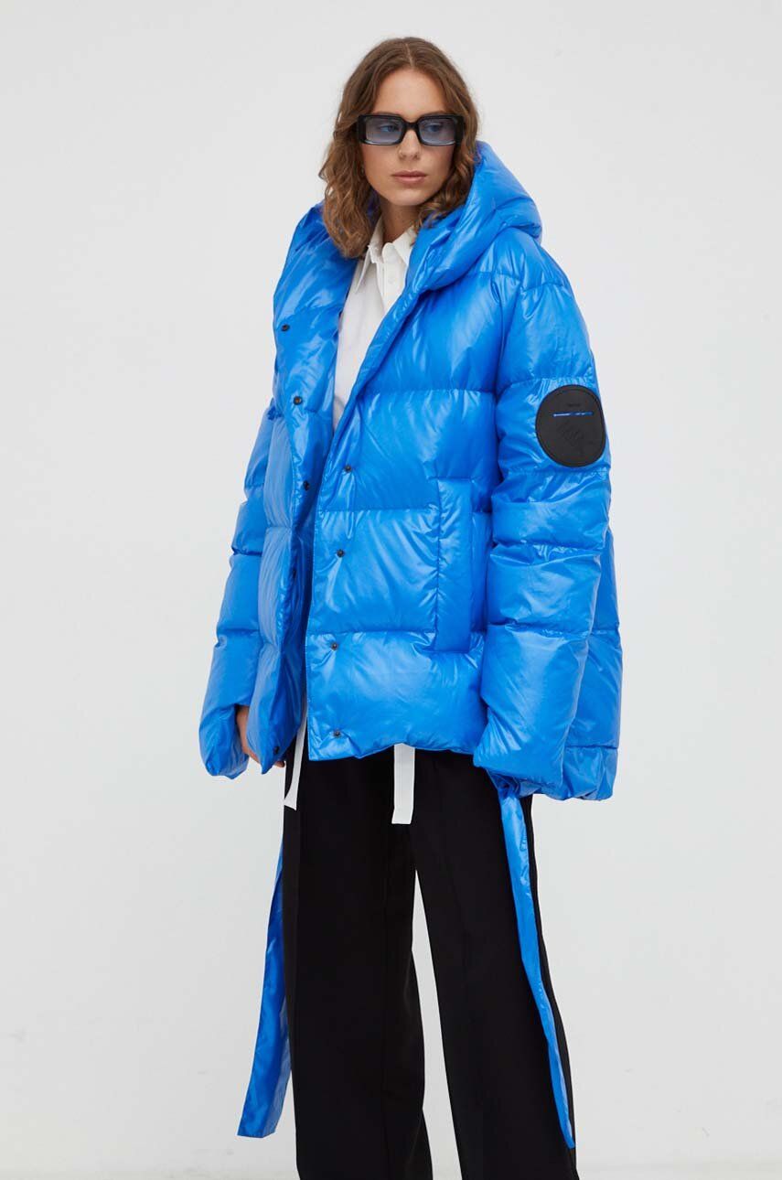 Пухова куртка Jesso жіноча зимова oversize 1