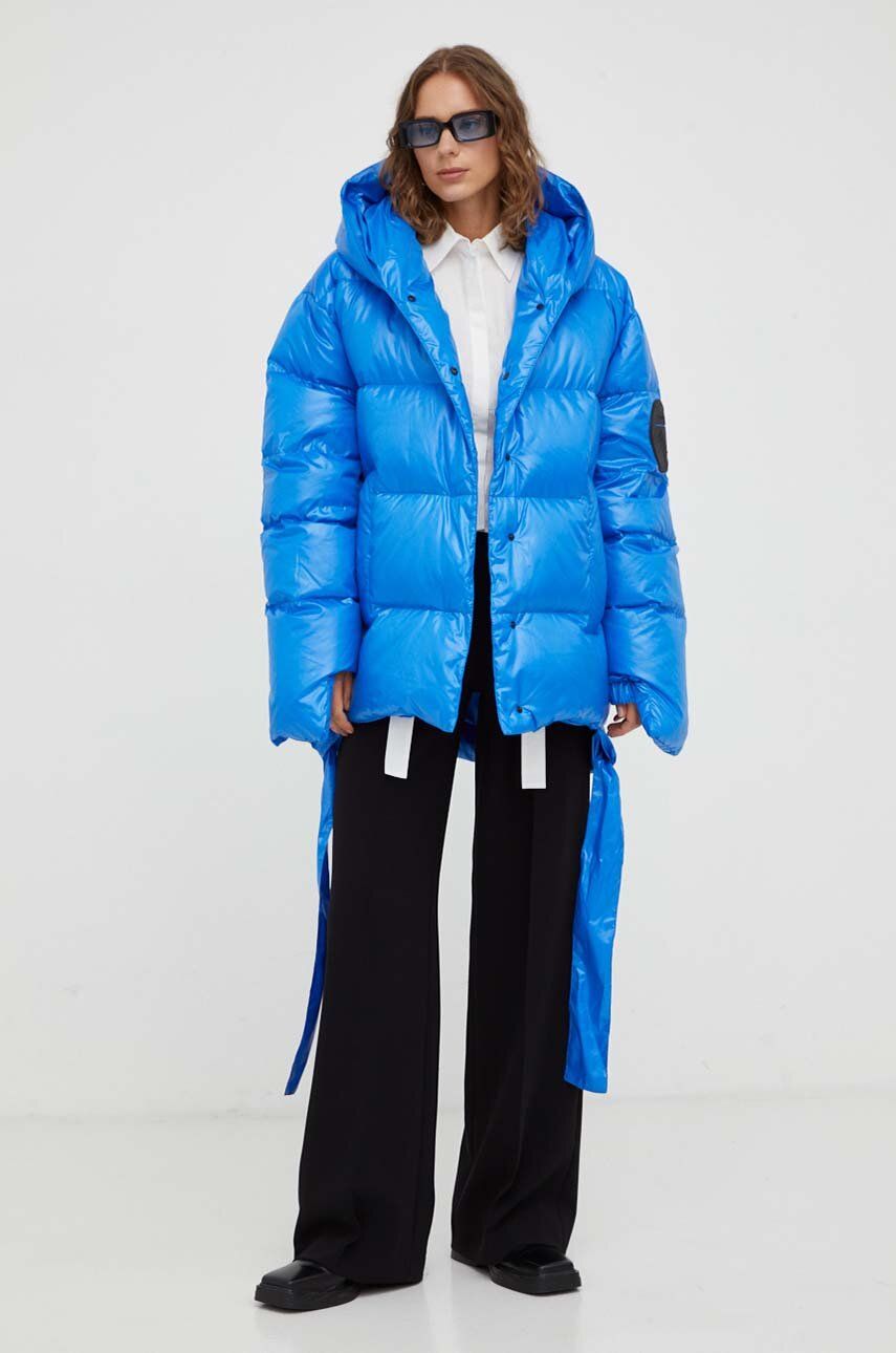 Пухова куртка Jesso жіноча зимова oversize 3