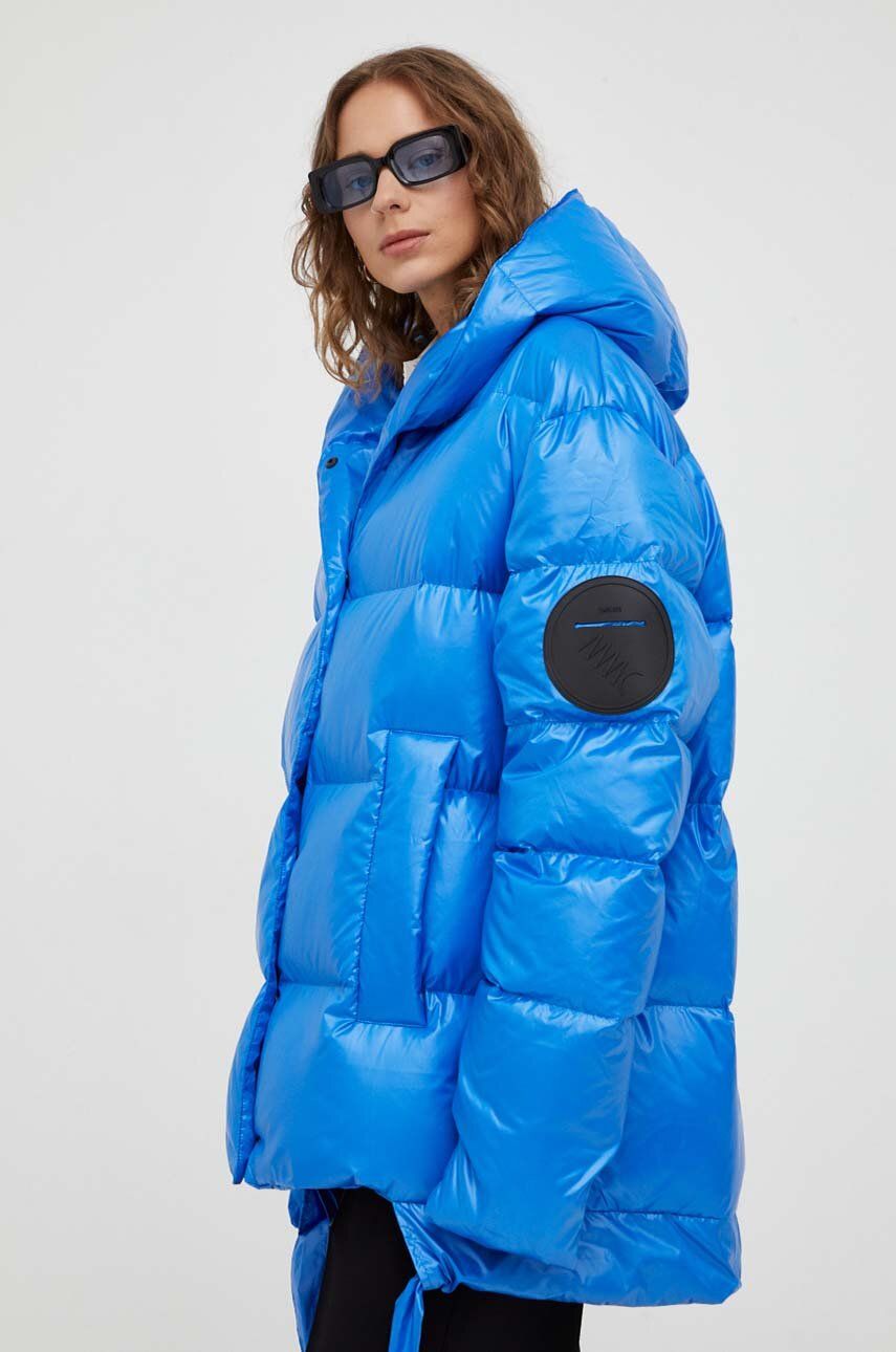 Пухова куртка Jesso жіноча зимова oversize 6