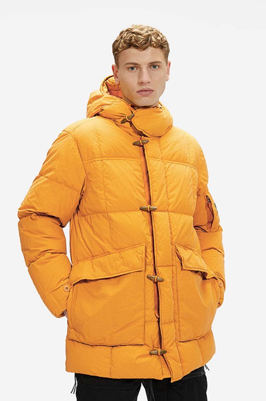 Пухова куртка чоловіча колір помаранчевий зимова 11CMOW033A005991G436-Orange 6